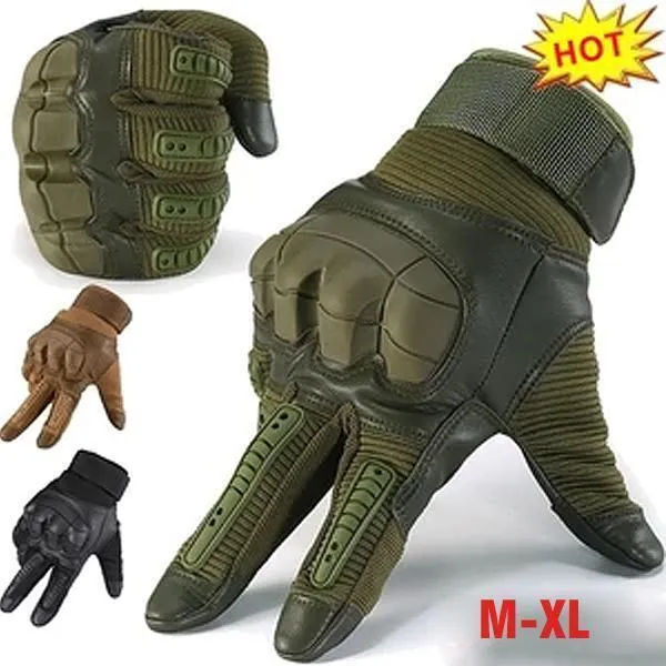 Militärische taktische Vollfingerhandschuhe | Skanto
