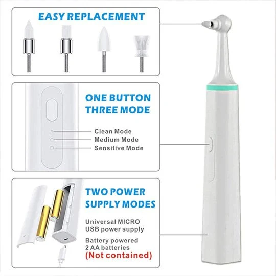 Skanto | SMILEPRO – Schallzahnbürste mit Ultraschalltechnologie für tiefe Mundhygiene