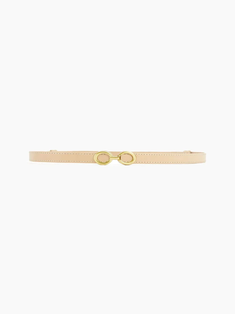 LuxeRing Belt – Eleganter Ledergürtel für Damen Skanto