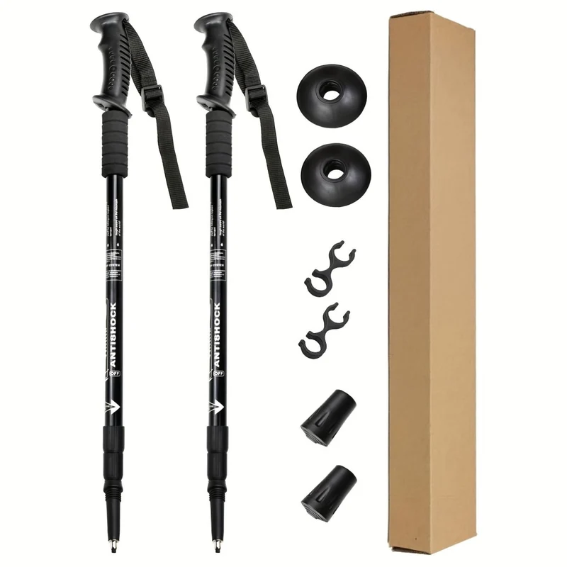 Skanto | HIKEMASTER PRO – Leichte, verstellbare Trekkingstöcke für Outdoor-Abenteuer