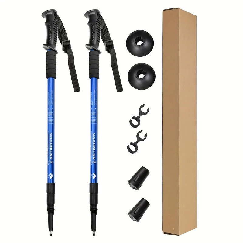Skanto | HIKEMASTER PRO – Leichte, verstellbare Trekkingstöcke für Outdoor-Abenteuer