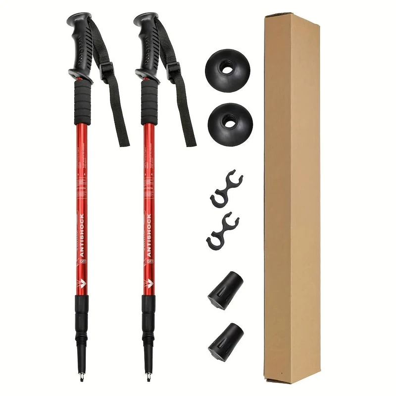 Skanto | HIKEMASTER PRO – Leichte, verstellbare Trekkingstöcke für Outdoor-Abenteuer