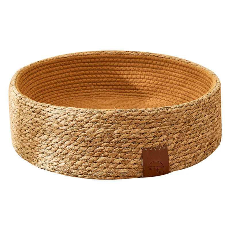 Handgewebtes Rattan-Katzenkratzbett Skanto