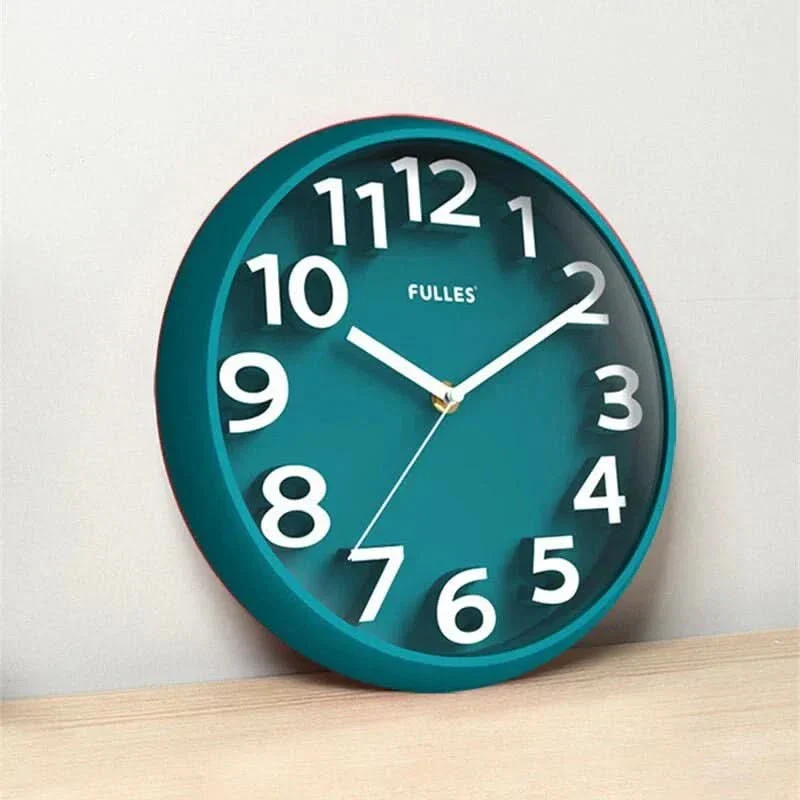 Skanto | Moderne minimalistische geräuschlose Wanduhr 12 Inch
