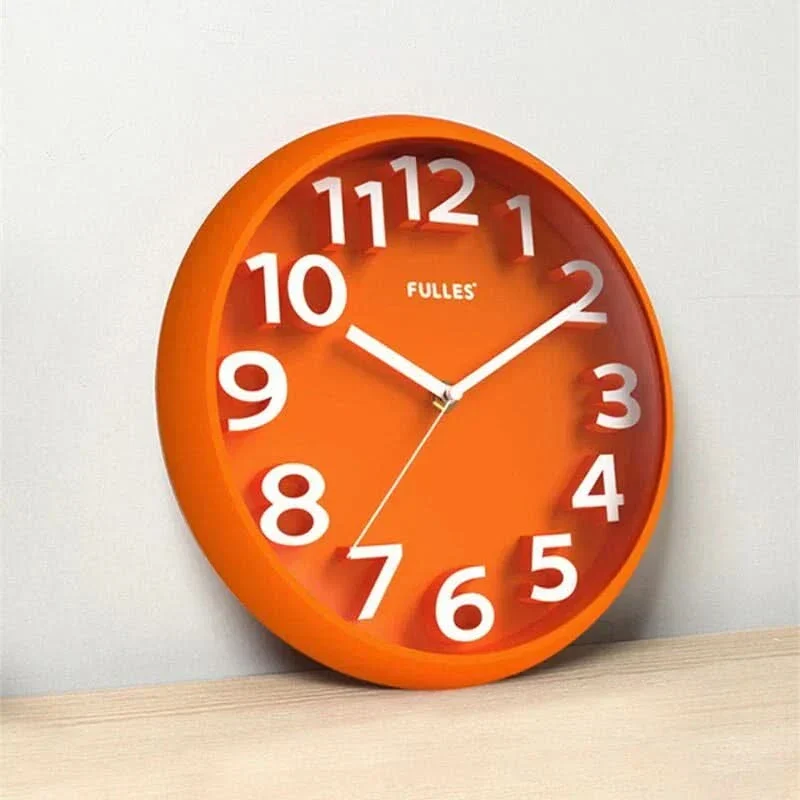 Skanto | Moderne minimalistische geräuschlose Wanduhr 12 Inch