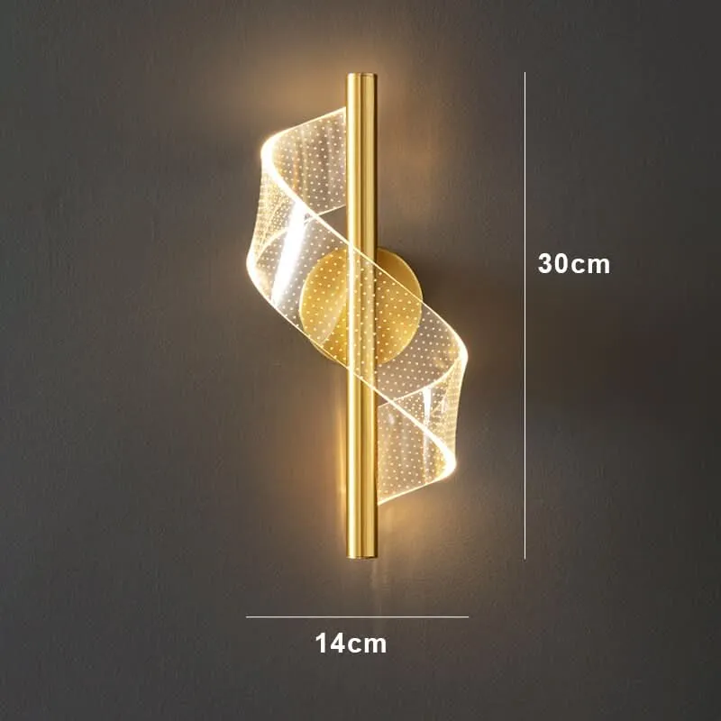 Skanto | Glasspilar Glas-Kerzenleuchter LED Wandleuchte Lichtquelle