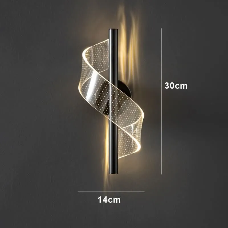 Skanto | Glasspilar Glas-Kerzenleuchter LED Wandleuchte Lichtquelle