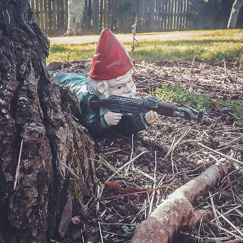 Skanto | Militär-Gartenzwerg