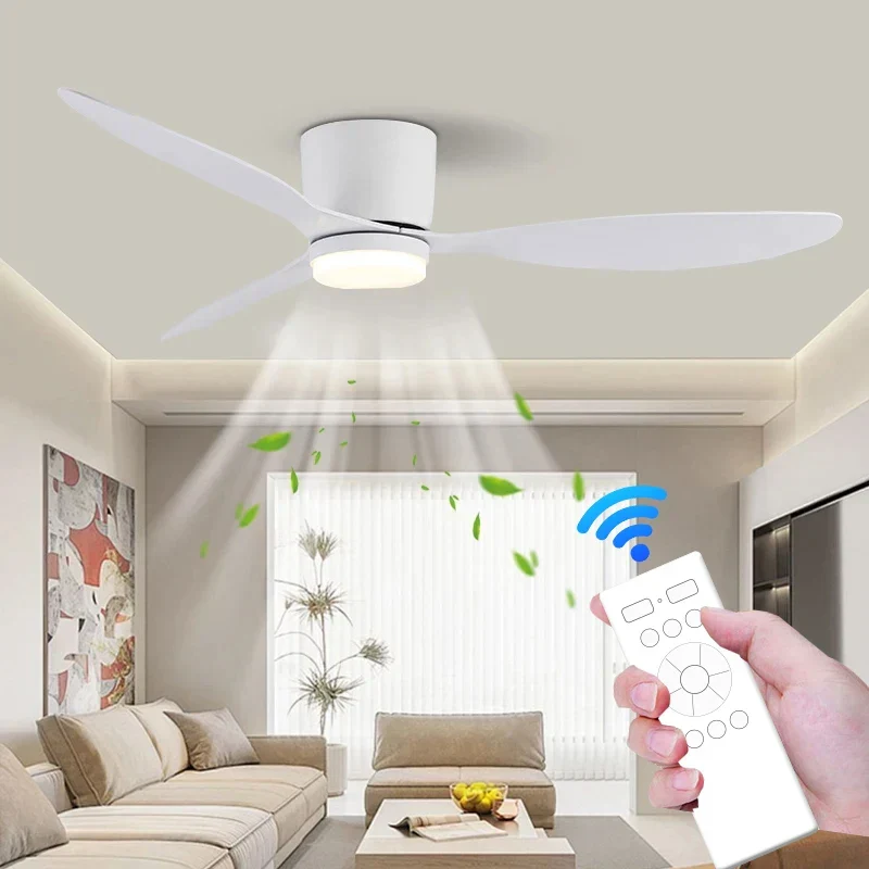 Skanto | Skandinavisches Design LED-Deckenventilator mit Licht
