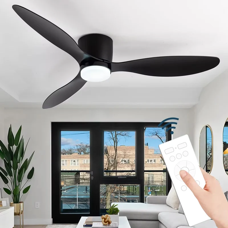 Skanto | Skandinavisches Design LED-Deckenventilator mit Licht