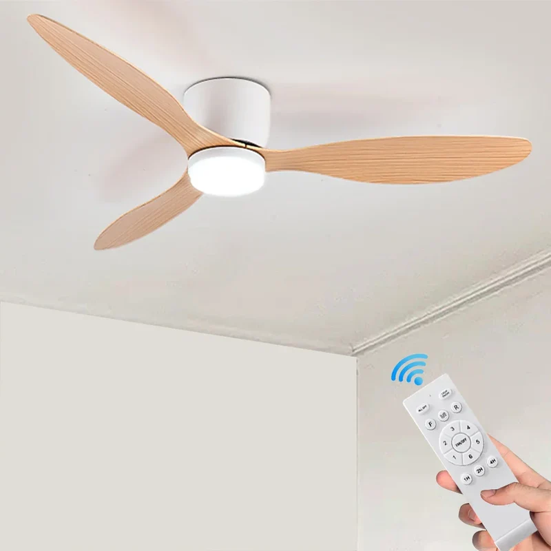 Skanto | Skandinavisches Design LED-Deckenventilator mit Licht