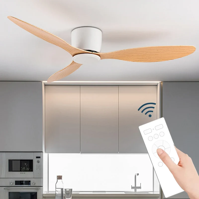 Skanto | Skandinavisches Design LED-Deckenventilator mit Licht