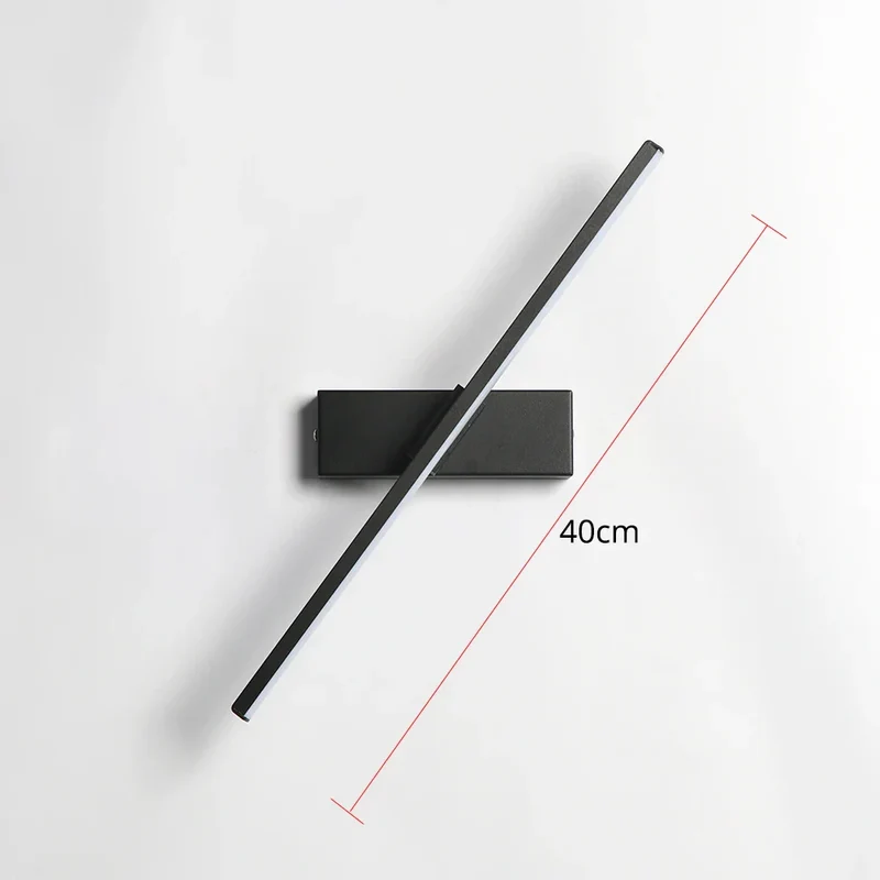 Skanto | AuroLite Verstellbare LED Wandleuchte | 330° Schwenkbar | Modernes Design für Schlafzimmer & Wohnzimmer | Aluminium
