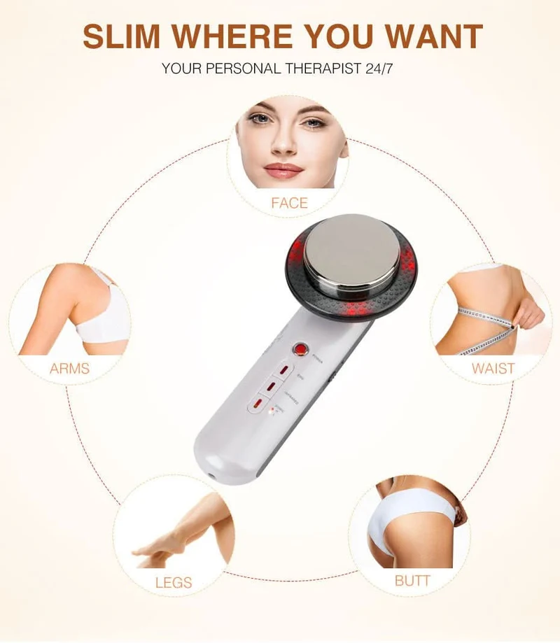 Skanto | SlimShape – 3-in-1 Cellulite- & Fettverbrenner mit EMS, Ultraschall & Infrarotlicht
