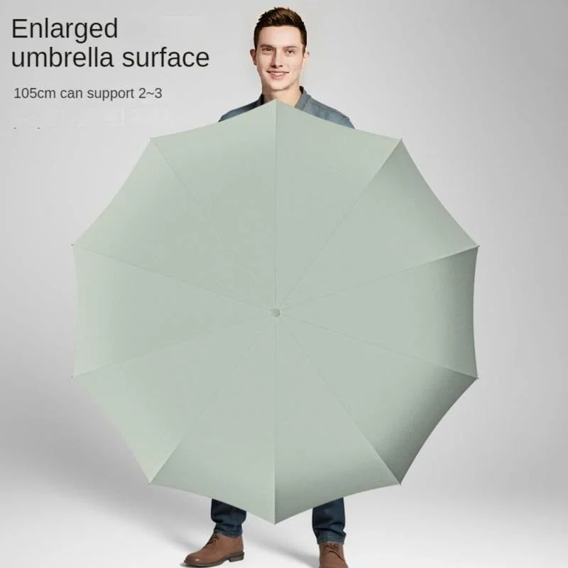 Skanto | Winddichter faltbarer Regenschirm mit Ringschnallen-Griff