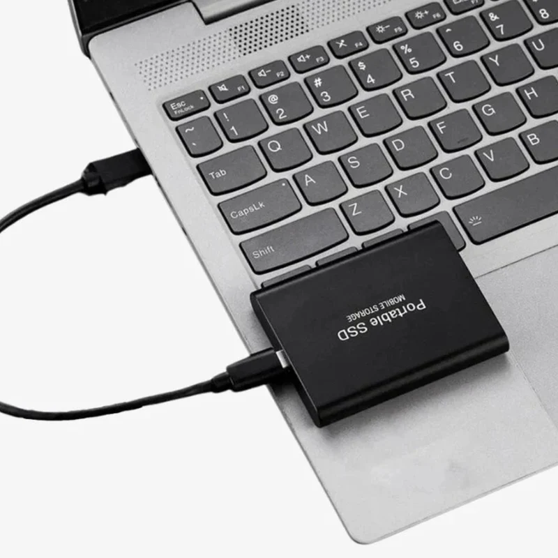 Skanto | Tragbare SSD USB C Externes Aluminium Stoßfestes Solid State Drive