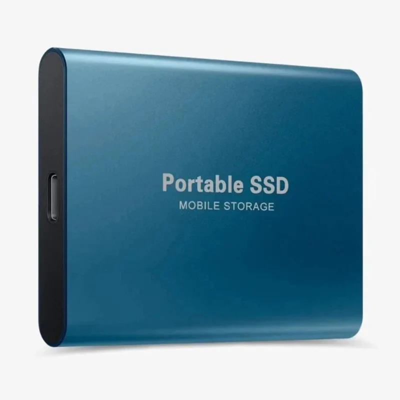 Skanto | Tragbare SSD USB C Externes Aluminium Stoßfestes Solid State Drive