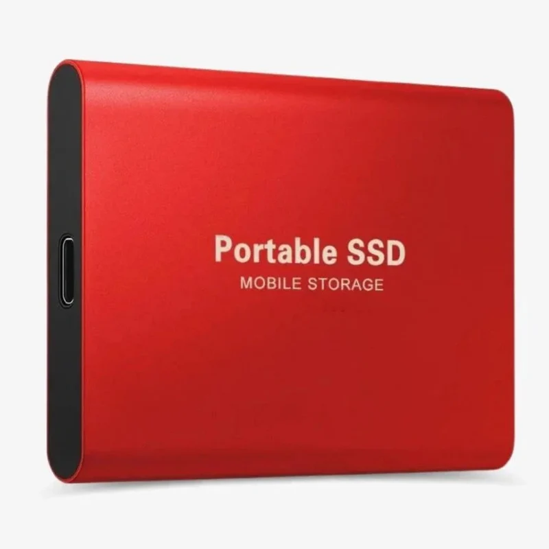 Skanto | Tragbare SSD USB C Externes Aluminium Stoßfestes Solid State Drive