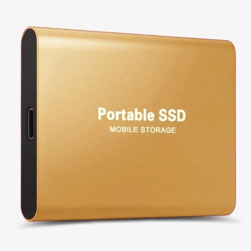 Skanto | Tragbare SSD USB C Externes Aluminium Stoßfestes Solid State Drive