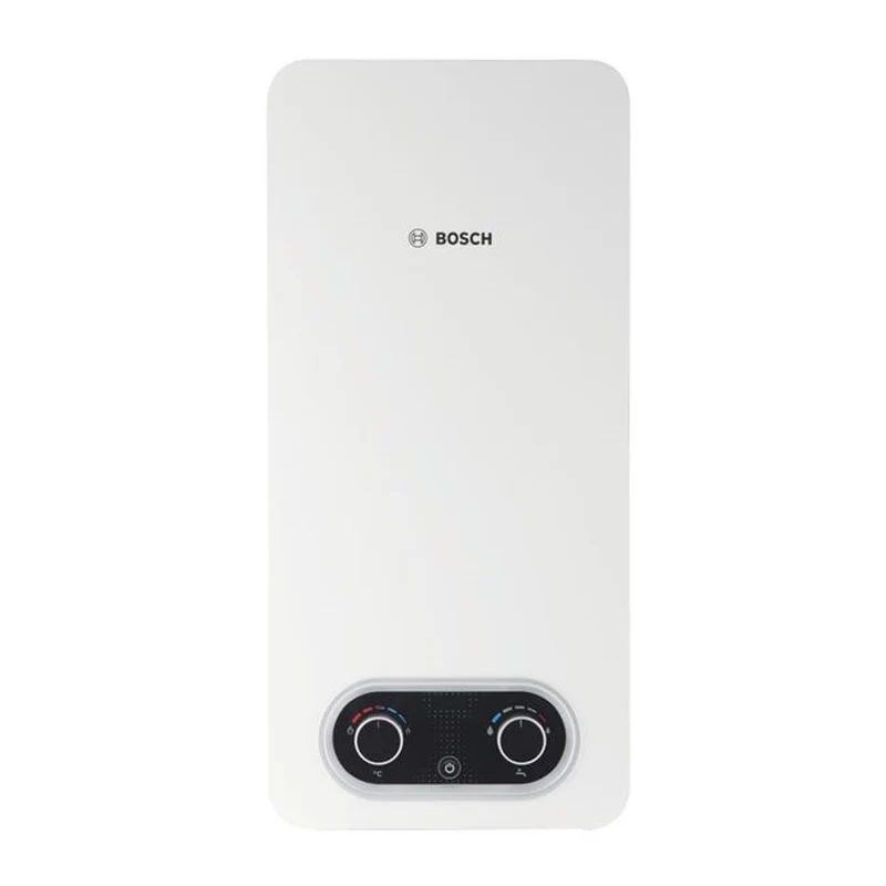 OFFRES SPÉCIALES Chauffe-eau à gaz Junkers Bosch THERM 4204 14 litres à faible émission de NOx et à chambre ouverte au méthane - Neuf (EX MINIMAXX)