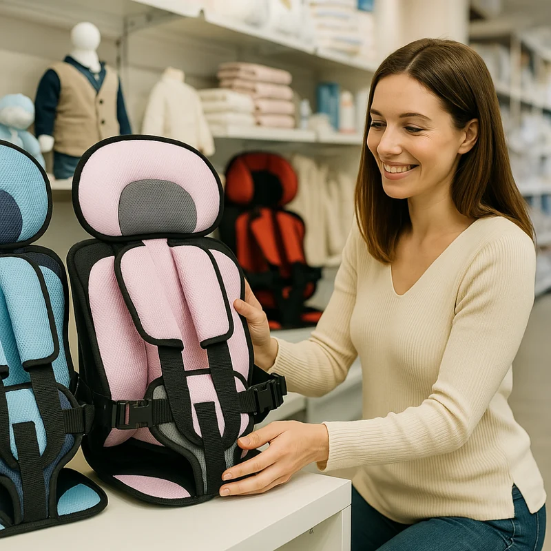 Skanto | Ergonomischer Kleinkinder-Autositz mit 5-Punkt-Gurt
