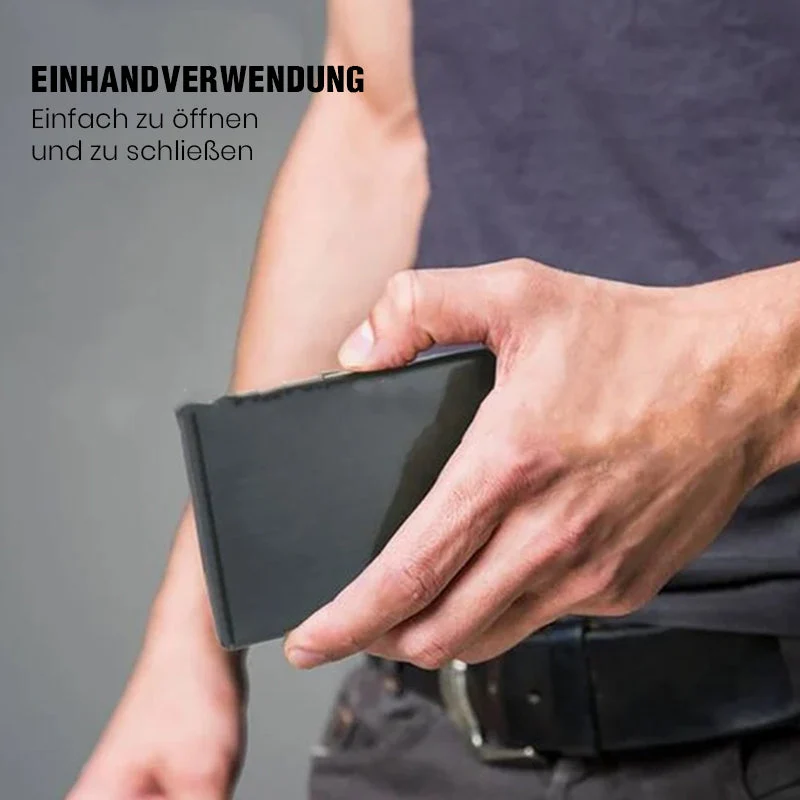 Skanto | Ultradünner Kartenhalter mit Diebstahl- und Entmagnetisierungsschutz