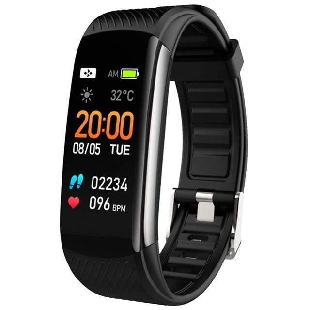 Skanto | Smart Ware Fitrix Wasserdichter Fitness-Tracker mit Herzfrequenz und Blutdruck