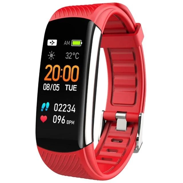 Skanto | Smart Ware Fitrix Wasserdichter Fitness-Tracker mit Herzfrequenz und Blutdruck