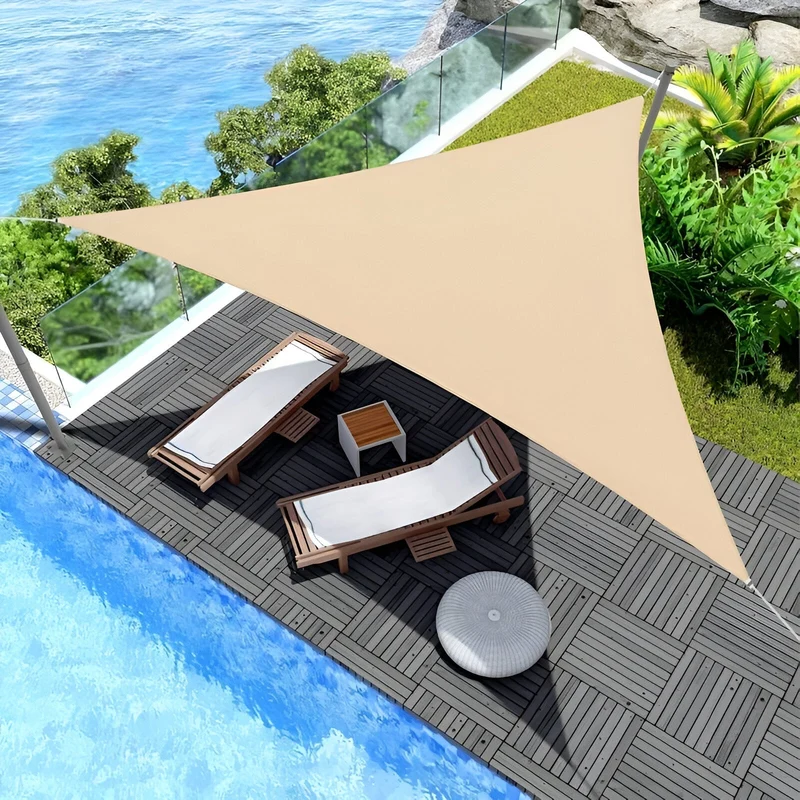 Skanto | TriBlocker Sonnensegel – Premium Sonnenschutz, wasserdichtes Dreiecksegel
