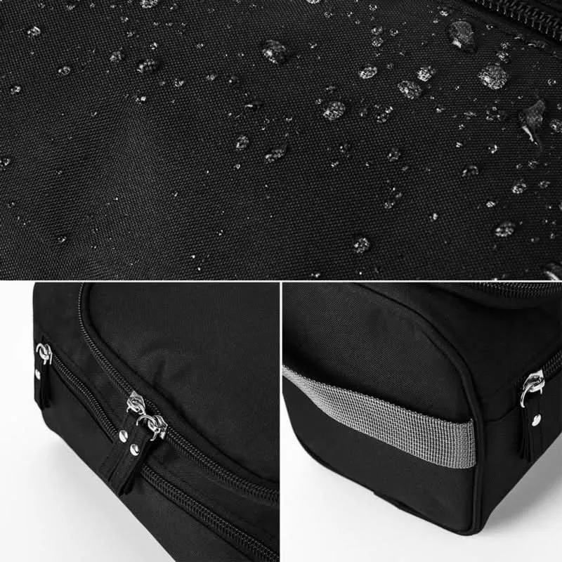 Skanto | Kompakte Kulturtasche mit Haken und wasserabweisendem Design