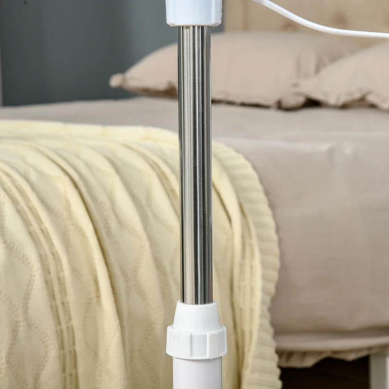 Easycomfort Ventilatore a Piantana a 3 Velocità con Inclinazione a 80°, 60x60x90-120cm