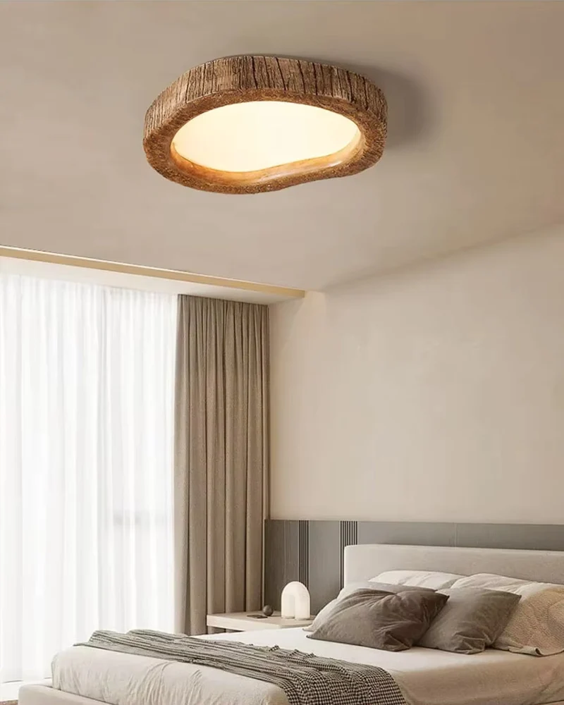 Skanto | Deckenlampe aus Holz mit dezentem Glanz