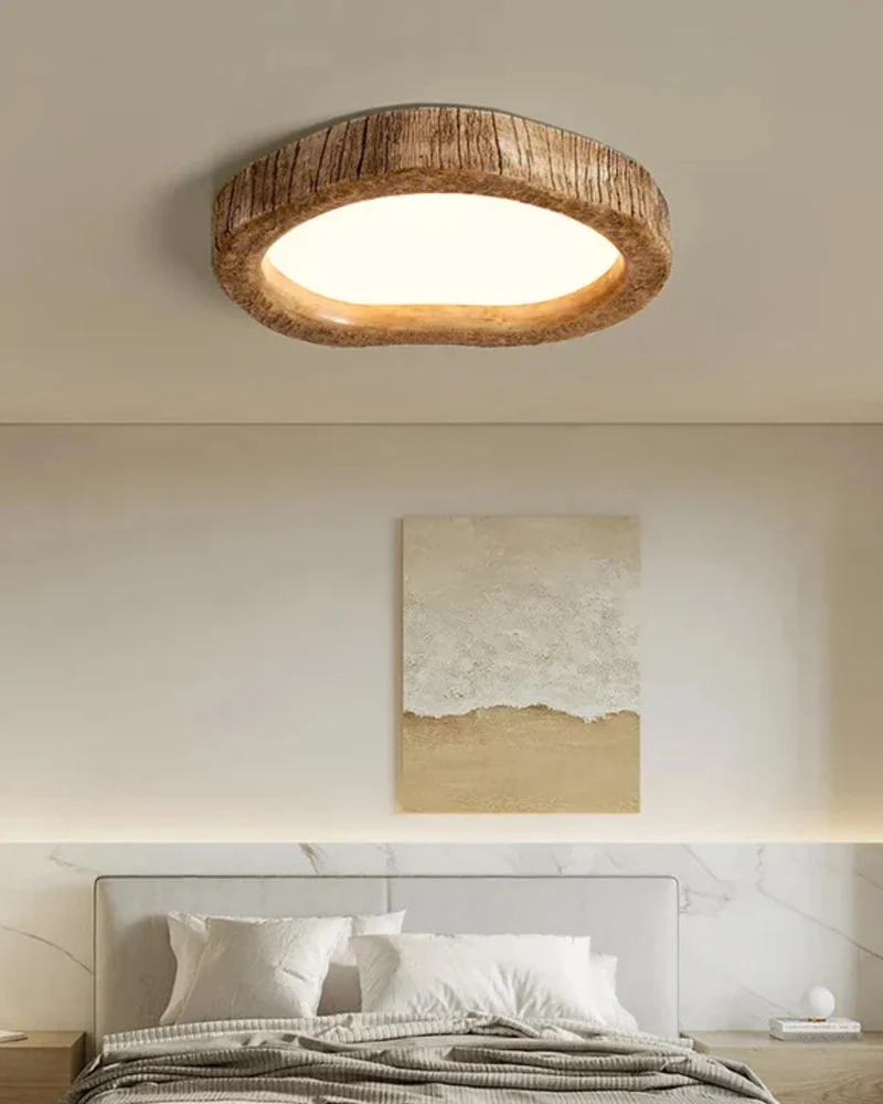 Skanto | Deckenlampe aus Holz mit dezentem Glanz