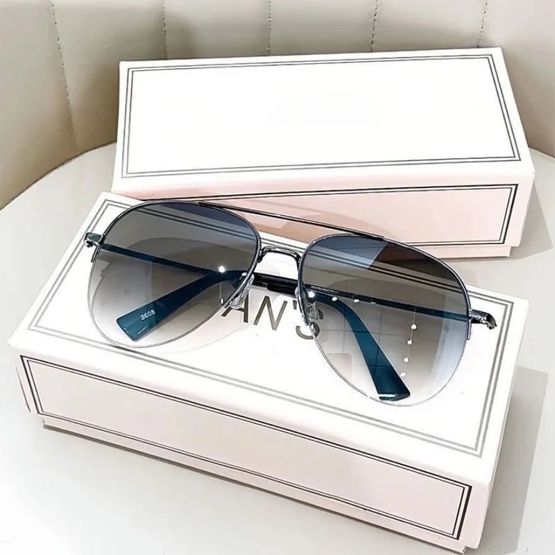 Skanto | Piloten-Sonnenbrille mit Verlaufsgläsern und UV400-Schutz für Herren