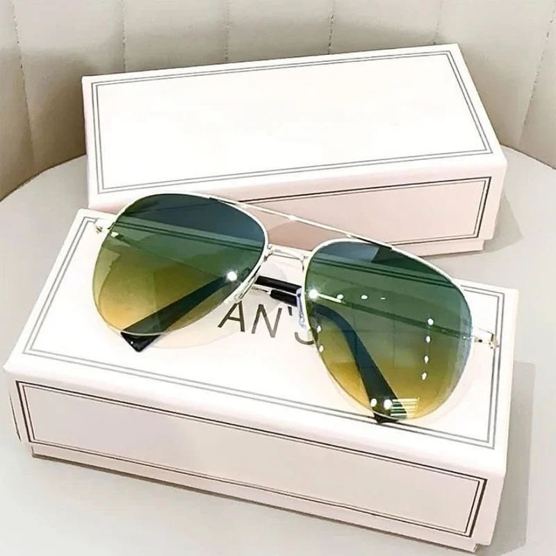 Skanto | Piloten-Sonnenbrille mit Verlaufsgläsern und UV400-Schutz für Herren