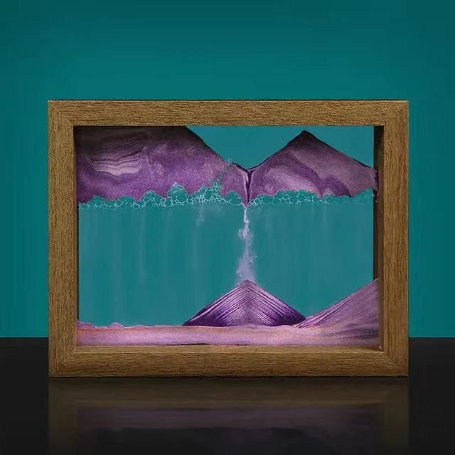 Skanto | Massivholz 3D Rotierendes Sandbild
