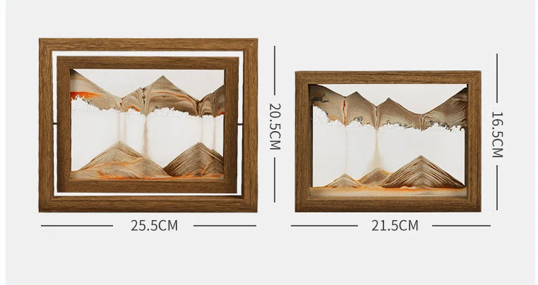 Skanto | Massivholz 3D Rotierendes Sandbild