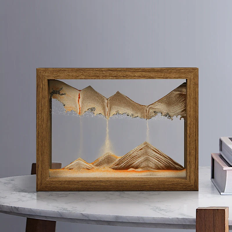 Skanto | Massivholz 3D Rotierendes Sandbild