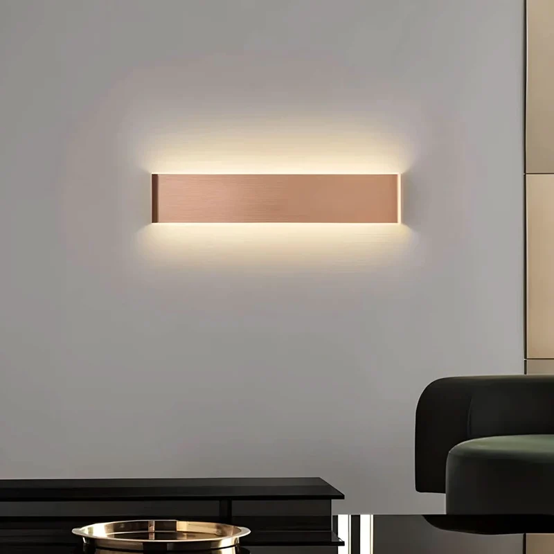 Skanto | Moderne LED-Wandleuchte – Elegantes Design aus Aluminium & Glas