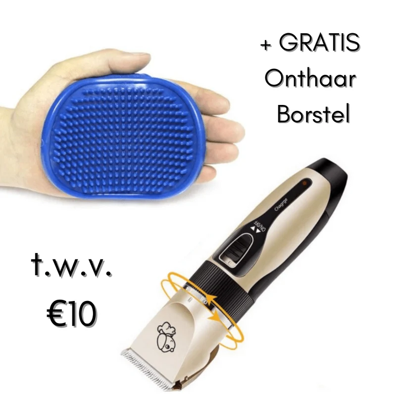 Skanto | PETTS GROOMER – Professioneller Hundehaarschneider mit Bürste und 5 Geschwindigkeiten