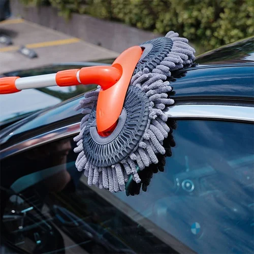 Ausziehbare Doppelschicht-Autowaschbürste Skanto