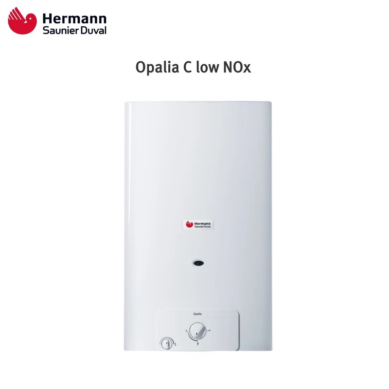 OFFRES SPÉCIALES Chauffe-eau à gaz OPALIA C 14 à faible émission de NOx, à chambre ouverte et allumage électronique, fonctionnant au méthane - NEUF