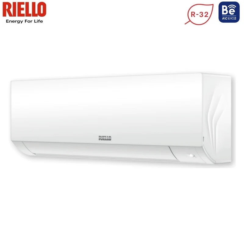 Climatiseur quadri-split inverter Riello AARIA PLUS I série 9+9+9+9 avec AARIA MULTI 485 PI R-32 Wi-Fi intégré 9000+9000+9000+9000