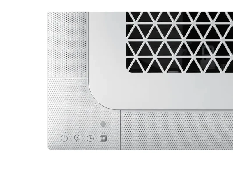 Climatiseur Samsung MINI WINDFREE 12 000 BTU AC035RNNDKG R-32 à cassette Inverter 4 voies avec panneau de commande et commande filaire