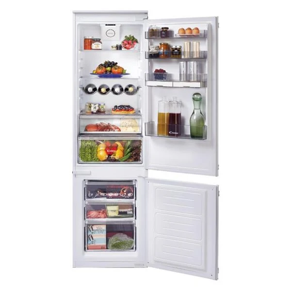 Réfrigérateur encastrable Candy CKBBS 182 FT 266 litres, refroidissement par ventilation forcée, classe énergétique F
