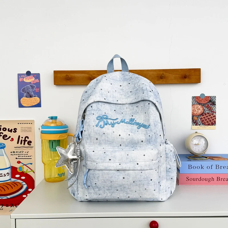 Stylische lässige gestickte Rucksack Karnz