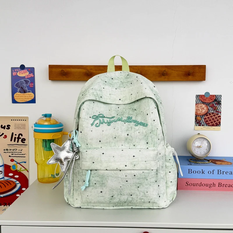 Stylische lässige gestickte Rucksack Karnz