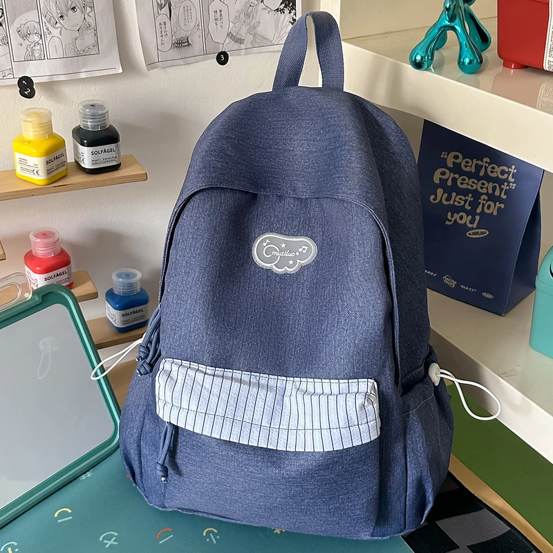 Stylische lässige Kordelzug-Rucksack Karnz