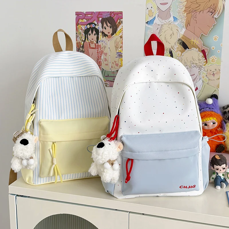 Stylischer lässiger gepunkteter Rucksack Karnz