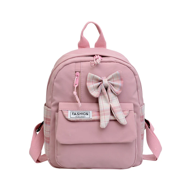 Stylischer lässiger Rucksack mit Schleifenverzierung Karnz